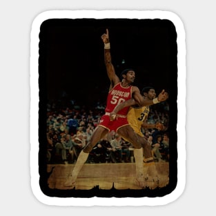 Ralph Sampson vs Magic Johnson Sticker